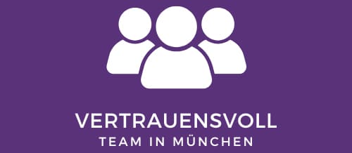 DE-Homepage 20 Vertrauensvolles Team mit Standort München